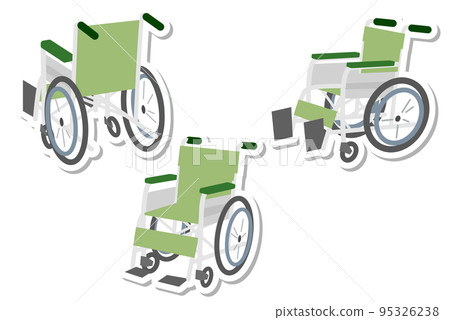 A wheelchair A wheelchair 95326238