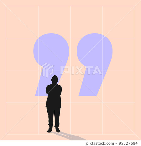 Business Motivation Speech, Symbol of Quote, Minimal Vector 95327684