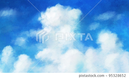 Illustration of a rough cloud 95328652