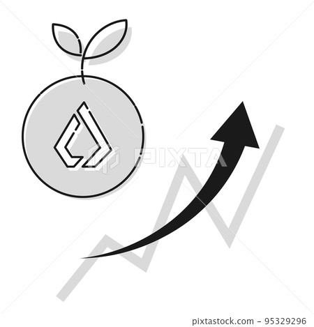 提高簡單風險 (LSK) 的圖像(黑白) 提高簡單風險 (LSK) 的圖像(黑白) 95329296
