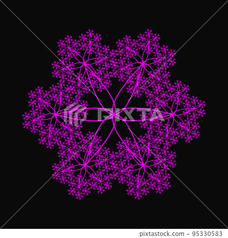 幾何圖案 分形圖案 曼陀羅 彩色圖標 個人資料圖片 幾何圖案 分形圖案 曼陀羅 彩色圖標 個人資料圖片 95330583