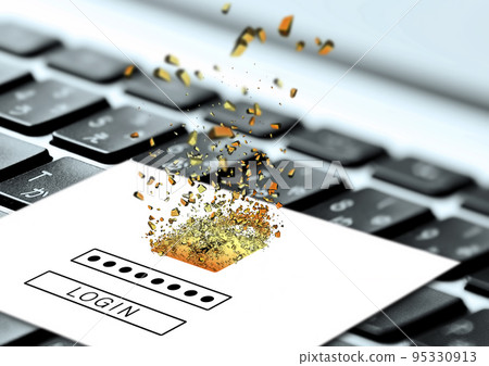 network security concept network security concept 95330913