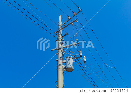 [圖片素材] 電線桿 95331504
