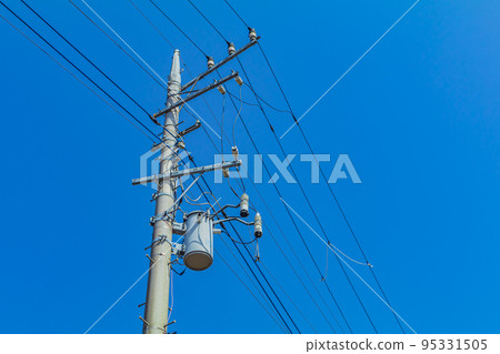 [圖片素材] 電線桿 95331505
