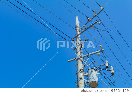 [Image material] Telephone pole 95331509