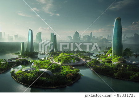 green planet concept 95331723