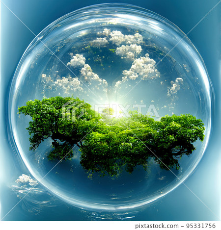 green planet concept 95331756