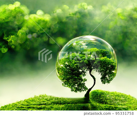 green planet concept 95331758