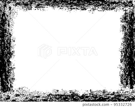 Grunge frame and border. Black and white grunge. Distress overlay texture. Dust and rough dirty wall background. Distress illustration simply place over object to create grunge effect. Vector EPS10. Grunge frame and border. Black and white grunge. Distress overlay texture. Dust and rough dirty wall background. Distress illustration simply place over object to create grunge effect. Vector EPS10. 95332726