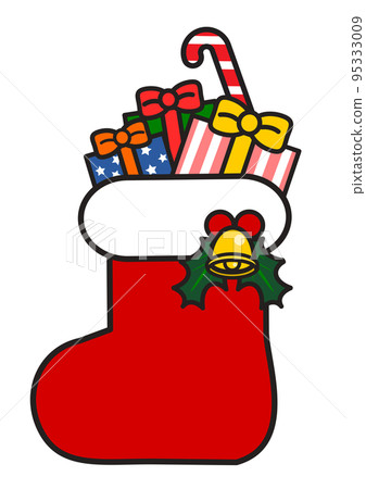 聖誕老人的靴子和禮物 95333009