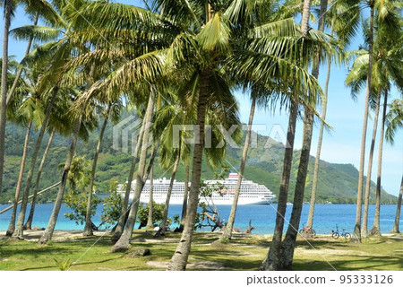 法屬波利尼西亞茉莉雅島風光遊輪 法屬波利尼西亞茉莉雅島風光遊輪 95333126
