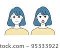 一個帶著憤怒表情的女人的插圖 95333922