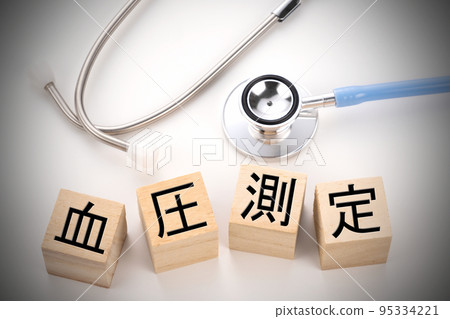 Medical image photo Blood pressure measurement 95334221