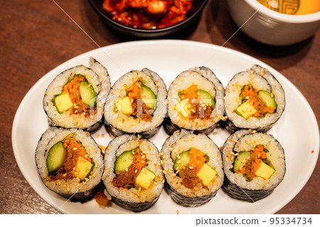 韓國紫菜包飯 韓式紫菜捲 95334734