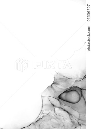 Marble ink abstract art from exquisite original painting for abstract background Marble ink abstract art from exquisite original painting for abstract background 95336707