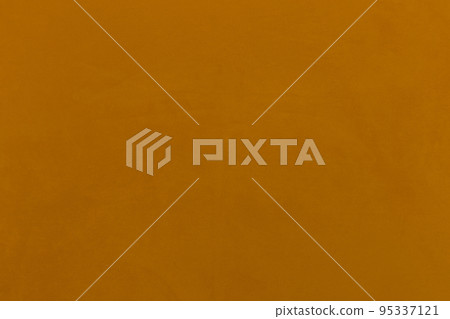 Mustard brown color wall texture blank background surface plaster abstract empty 95337121
