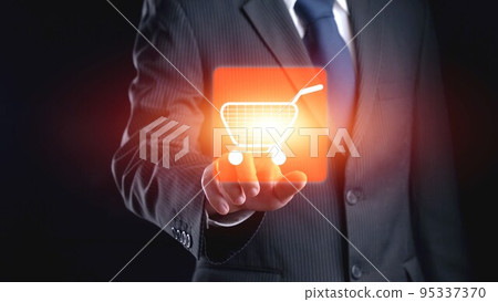 Omni channel technology of online retail business approach 95337370