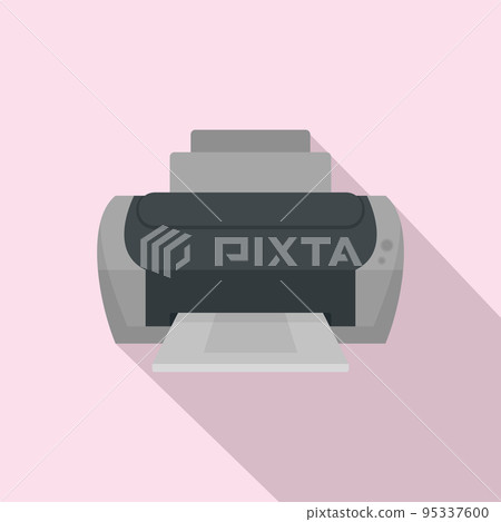 Photo printer icon. Flat illustration of photo printer vector icon for web design Photo printer icon. Flat illustration of photo printer vector icon for web design 95337600