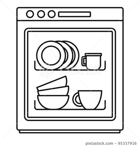 Black and white deals dishwasher