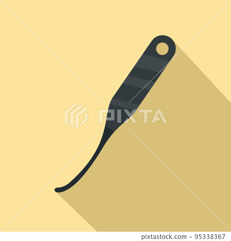 Unlock door tool icon. Flat illustration of unlock door tool vector icon for web design 95338367