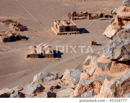 Yazd Funeral Hall From the Tower of Silence (Iran) 95338777