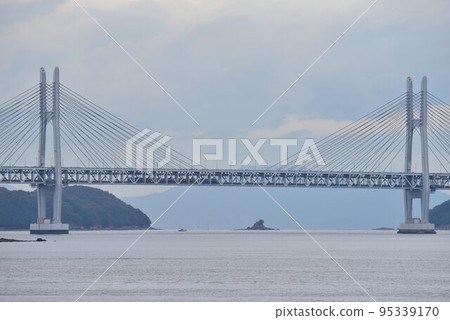 瀨戶大橋 列車過海 95339170
