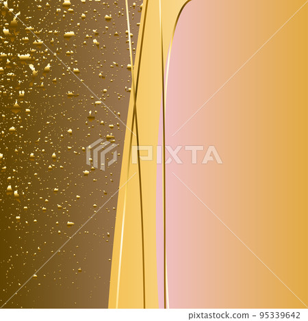 Golden pink abstract background. Modern trendy holiday template. Graphic design banner, poster, greeting card, invitation, celebration, magazine, label, fashion, layuot, story post.Vector illustration Golden pink abstract background. Modern trendy holiday template. Graphic design banner, poster, greeting card, invitation, celebration, magazine, label, fashion, layuot, story post.Vector illustration 95339642