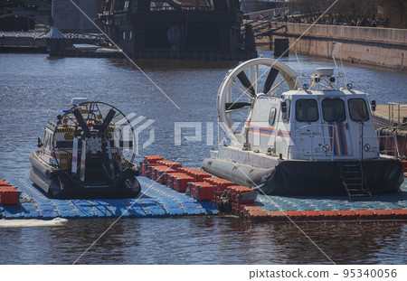 Water transport of the Ministry of Emergency Situations of Russia on the Neva River in St. Petersburg. Water transport of the Ministry of Emergency Situations of Russia on the Neva River in St. Petersburg. 95340056