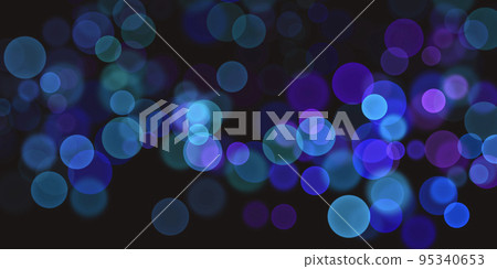 Blurred light halo concept with dark background. Blurred light halo concept with dark background. 95340653