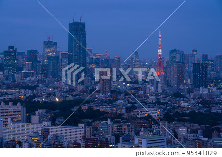 <Tokyo> Tokyo city night view <Tokyo> Tokyo city night view 95341029