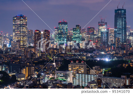 <東京>東京市夜景 95341070