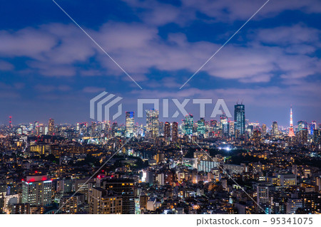 <Tokyo> Tokyo city night view 95341075