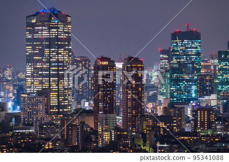 <Tokyo> Tokyo city night view <Tokyo> Tokyo city night view 95341088