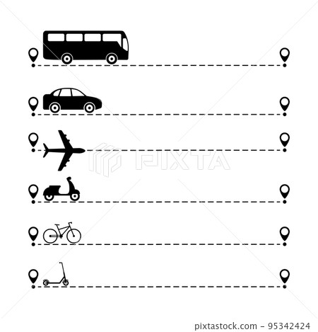 Transport with line start point set. 95342424