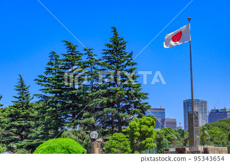 [Urban scenery of Tokyo] Urban scenery around Gaien 95343654