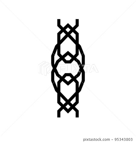 singapore chain color icon vector illustration singapore chain color icon vector illustration 95343803