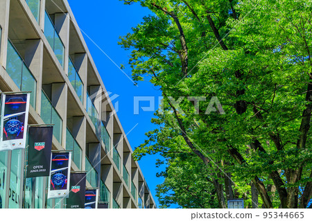 [Urban scenery of Tokyo] Urban scenery around Omotesando 95344665
