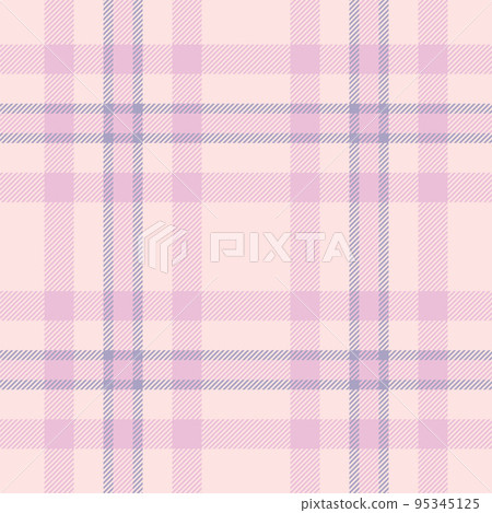 Plaid seamless pattern in pink. Check fabric texture. Vector textile print. Plaid seamless pattern in pink. Check fabric texture. Vector textile print. 95345125
