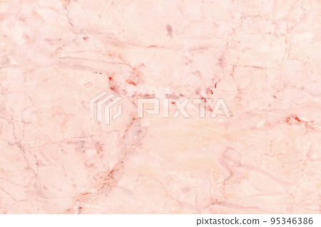 Rose gold marble texture background with high resolution, top view of natural tiles stone floor in luxury seamless glitter pattern for interior and exterior decoration. 95346386