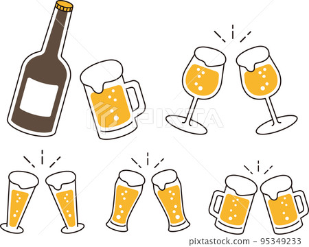 Beer Cheers Simple Beer Cheers Simple 95349233