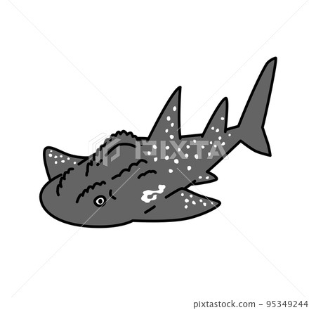 Illustration of a swordfish 95349244