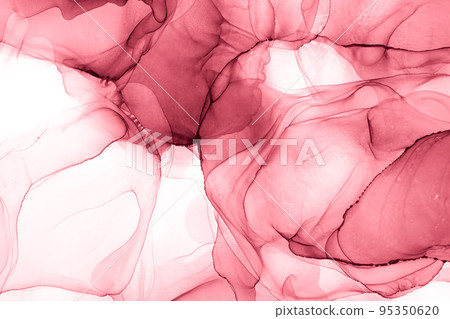 Marble ink abstract art from exquisite original painting for abstract background 95350620