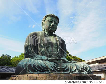 鎌倉長谷大佛和神社寺廟 鎌倉長谷大佛和神社寺廟 95350729