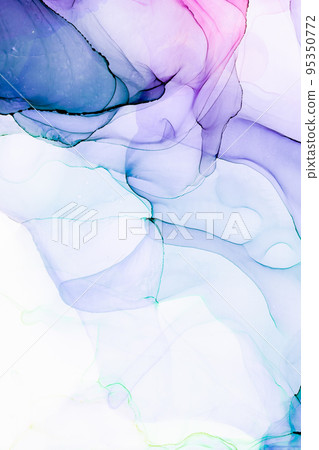 Marble ink abstract art from exquisite original painting for abstract background Marble ink abstract art from exquisite original painting for abstract background 95350772