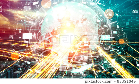 Futuristic global social media, people network and tacit digital data sharing Futuristic global social media, people network and tacit digital data sharing 95351049