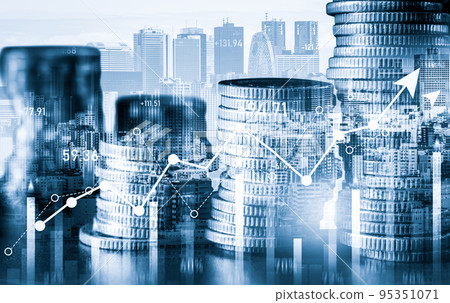 Finance and money technology background concept of business prosperity and asset Finance and money technology background concept of business prosperity and asset 95351071