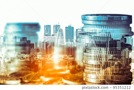 Finance and money technology background concept of business prosperity and asset Finance and money technology background concept of business prosperity and asset 95351212