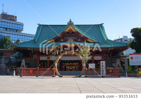 Kanda Myojin Shrine, Chiyoda-ku, Tokyo Precincts where chinowa were installed in June 95351633