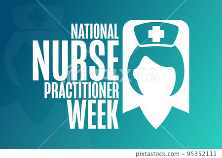 National Nurse Practitioner Week. Holiday concept. Template for background, banner, card, poster 95352111