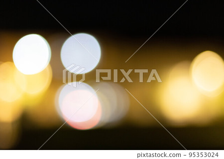 Circles of lights out of focus for background 95353024